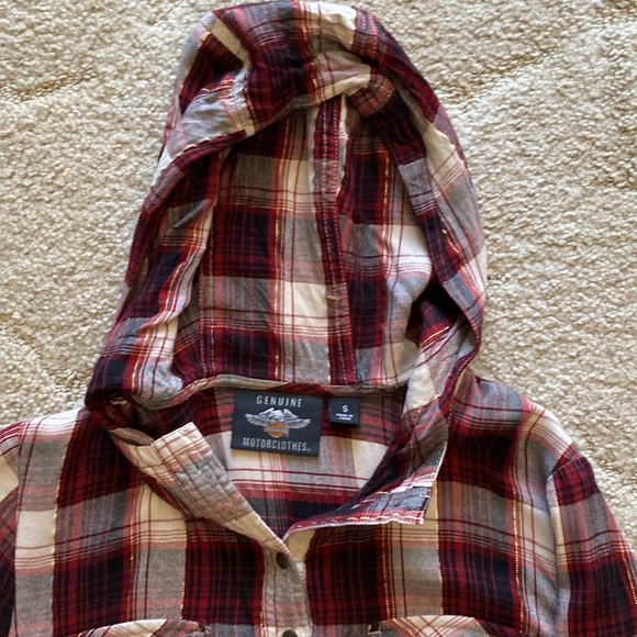 Harley-Davidson hooded long sleeve top - Picture 7 of 8